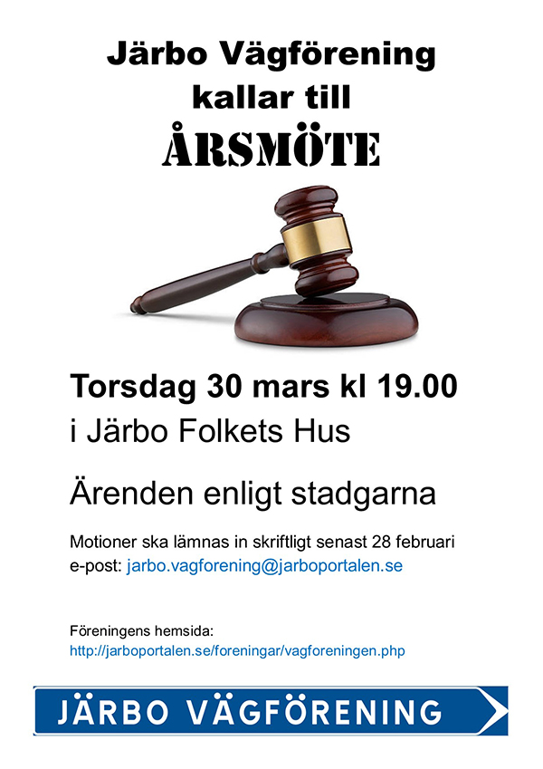 Kallelse till årsmöte